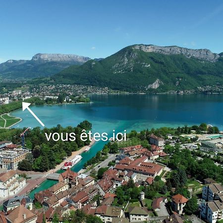 Studio Moderne, Place Parking Prive, Emplacement Ideal A 100 M Du Lac. Annecy Eksteriør billede