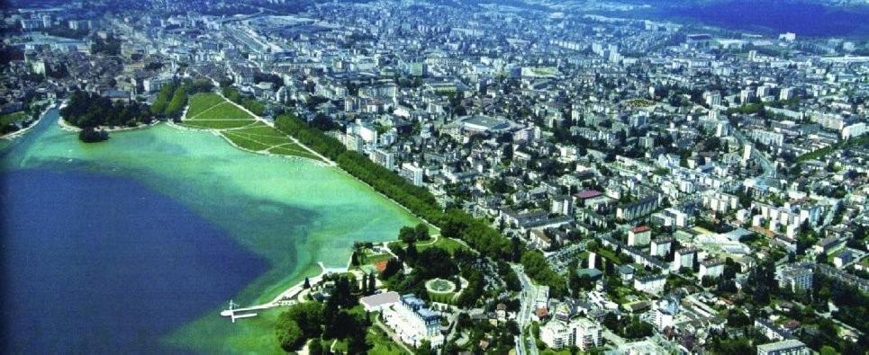 Studio Moderne, Place Parking Prive, Emplacement Ideal A 100 M Du Lac. Annecy Eksteriør billede